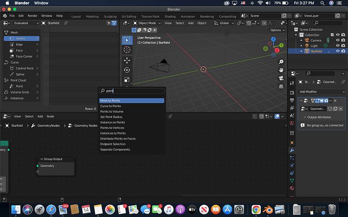 Points Node not showing in Geometry - Basics & Interface - Blender ...