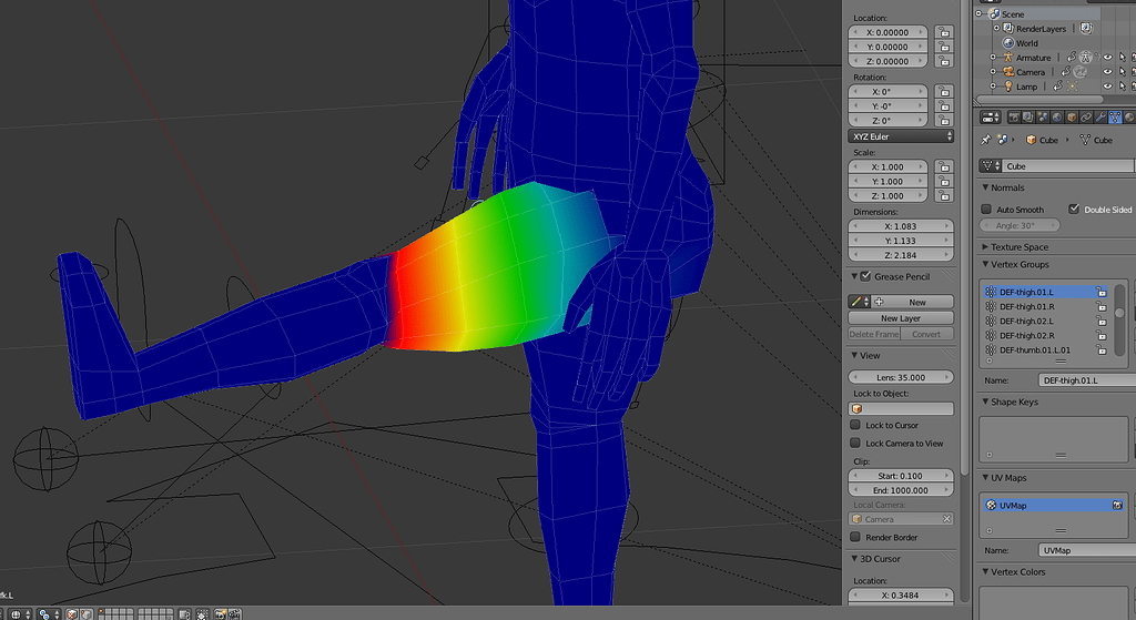 Weight Painting Not Influencing As Should...Help Please - Animation And ...