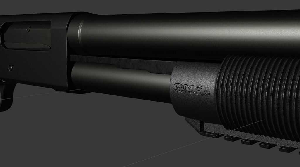 Normal Map Gun Example Normal map Render looks different in Cycles and Eevee - Lighting and ...