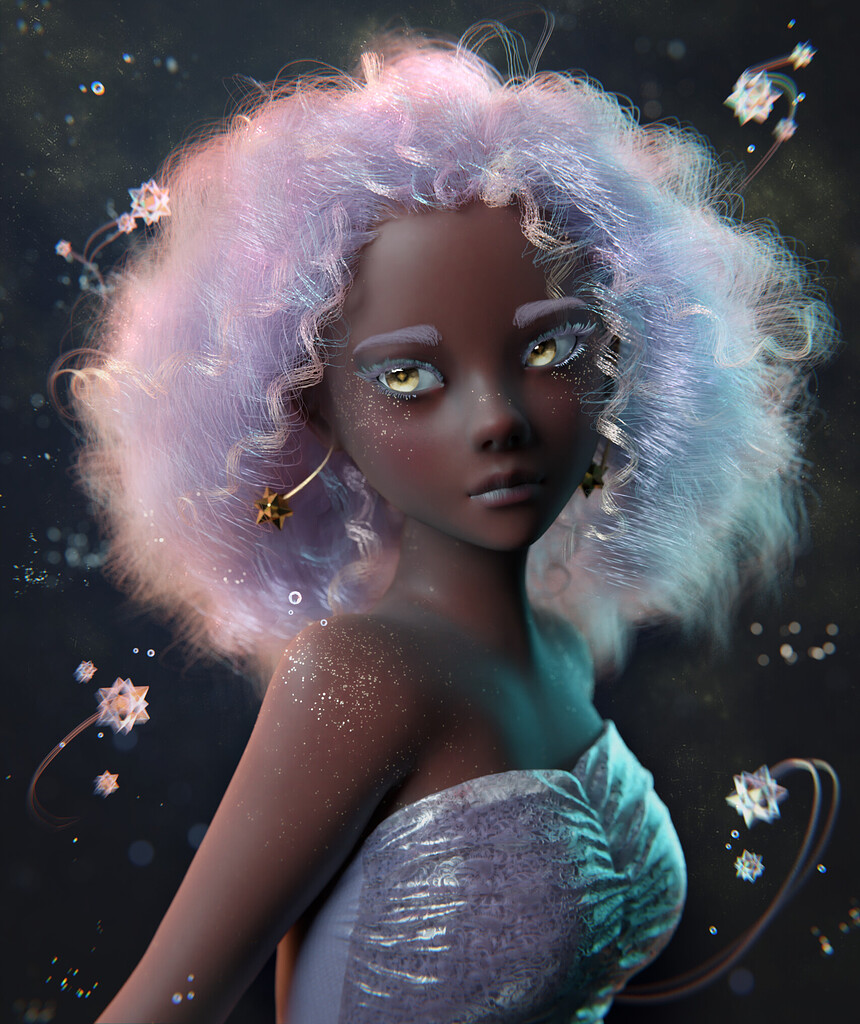 Stardust💫 Finished Projects Blender Artists Community 