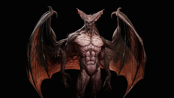 BatMonster - Finished Projects - Blender Artists Community