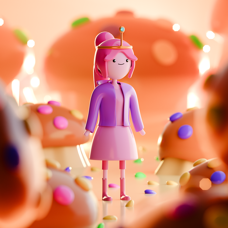 Princess Bubblegum - Adventure Time - Finished Projects - Blender ...