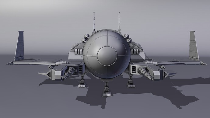 Spaceship Matcap 3