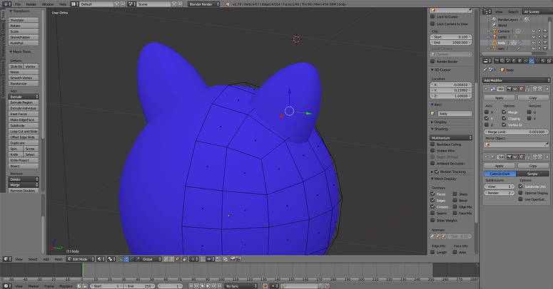 Help joining two meshes together - Modeling - Blender Artists Community