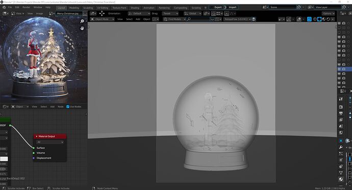 Luna wishing blender preview