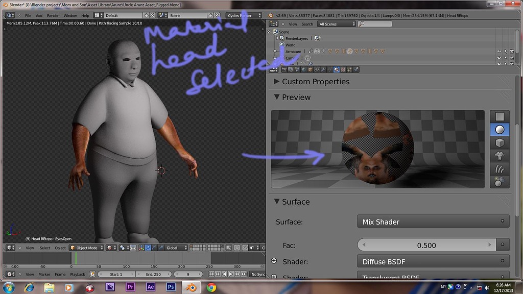 missing texture while joining meshes - please help - Materials and ...