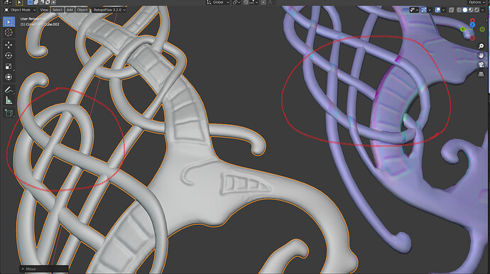 Normal Map Bleeding onto it self - Materials and Textures - Blender ...