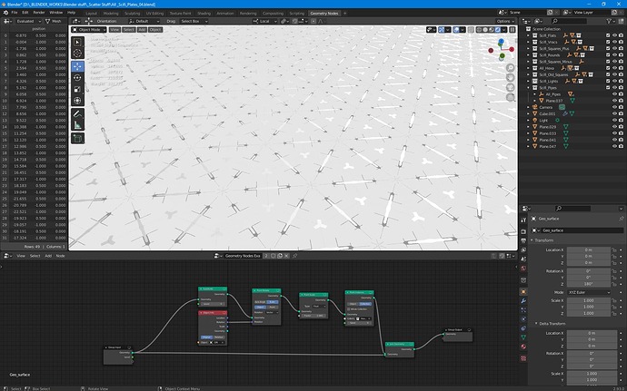 Geometry Nodes 2.93: matching points to mesh (not randomly) - Modeling ...