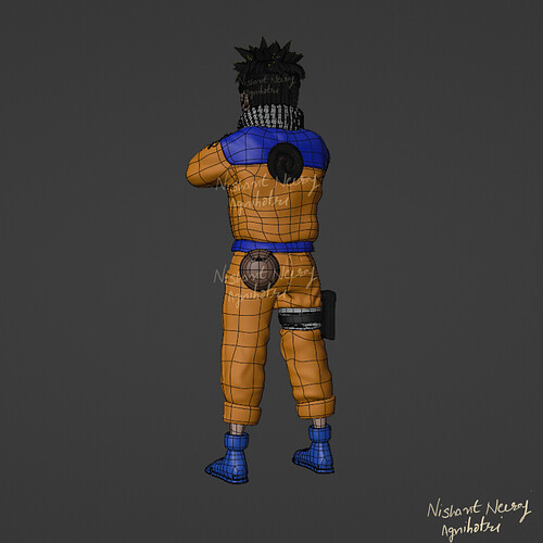 Naruto_Back_Wireframe