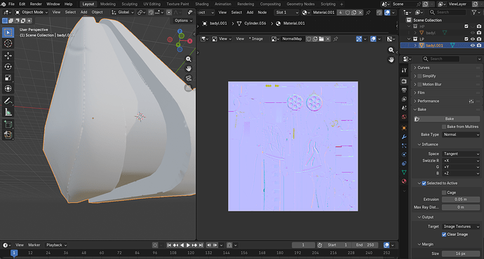 Bake Normal Map Problem - Materials and Textures - Blender Artists ...