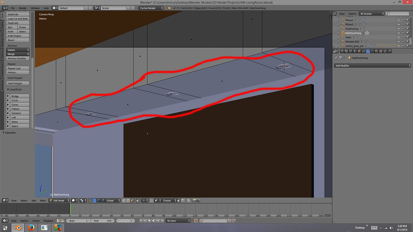 Creating circular faces on a flat face? - Modeling - Blender Artists ...
