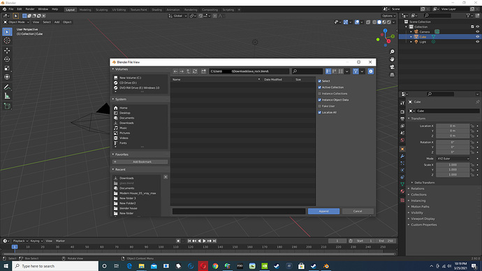 Blender Screenshot