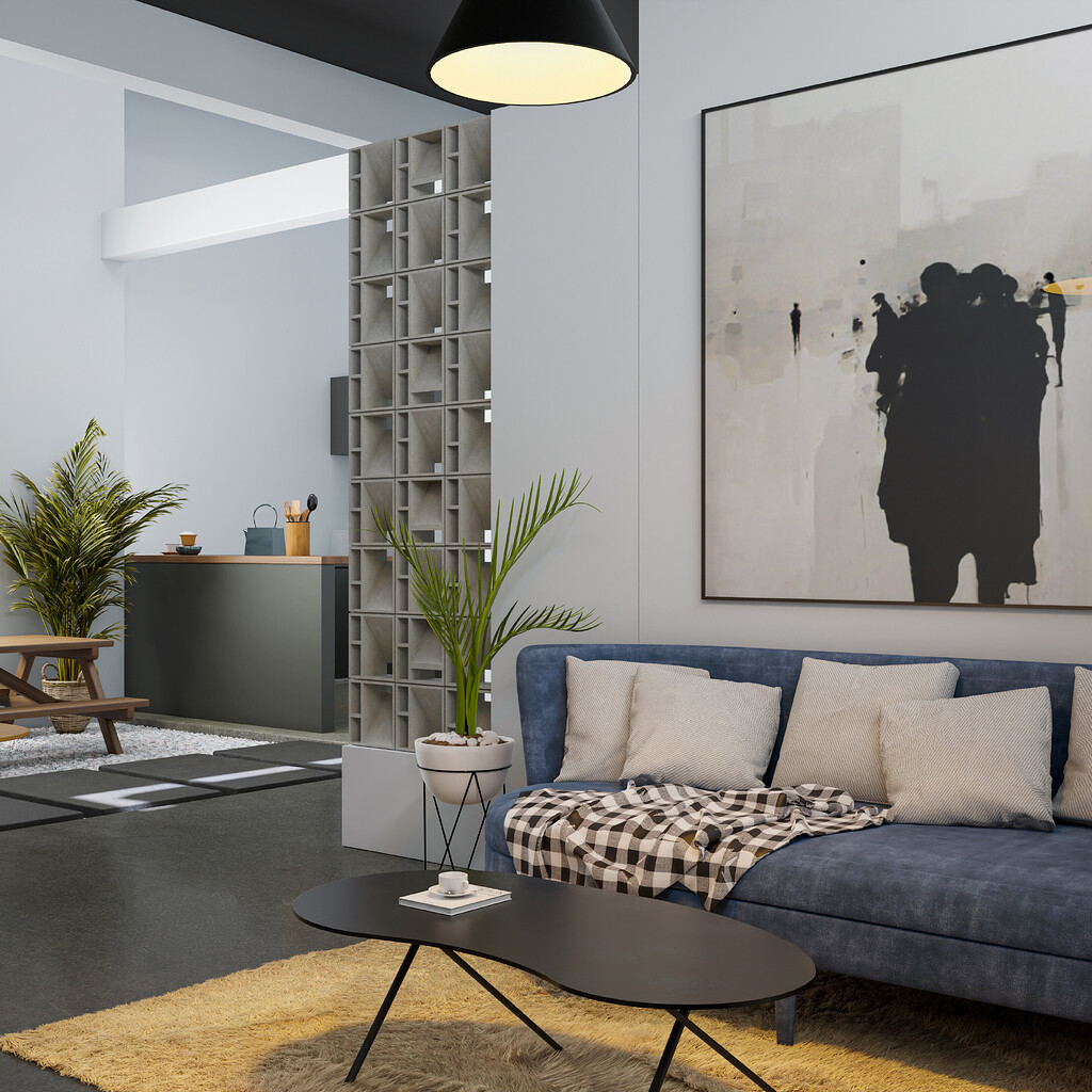 New Moon Residence INTERIOR - Finished Projects - Blender Artists Community