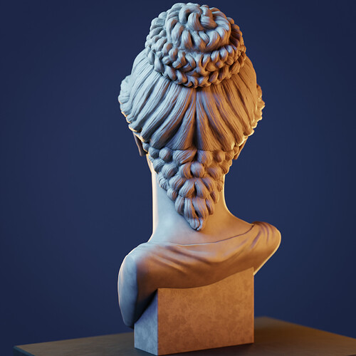 Female Bust Statue 4