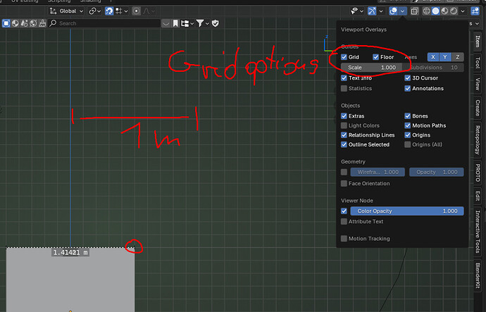 Ruler snap to grid? - Modeling - Blender Artists Community