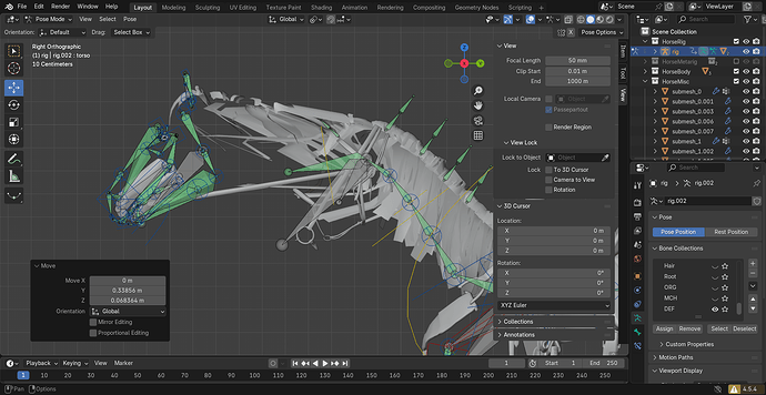 Horse rigify rigging critique - Animation and Rigging - Blender Artists ...