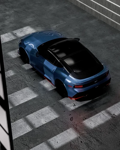 Nissan 400Z Nismo Abstract Scene (2)