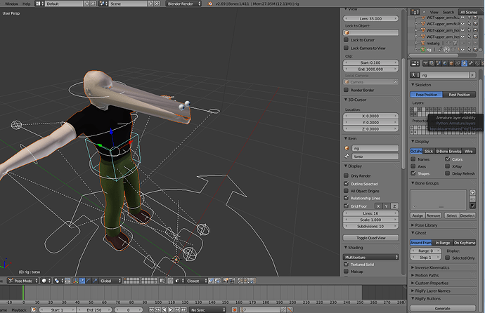 rigify problem - Animation and Rigging - Blender Artists Community