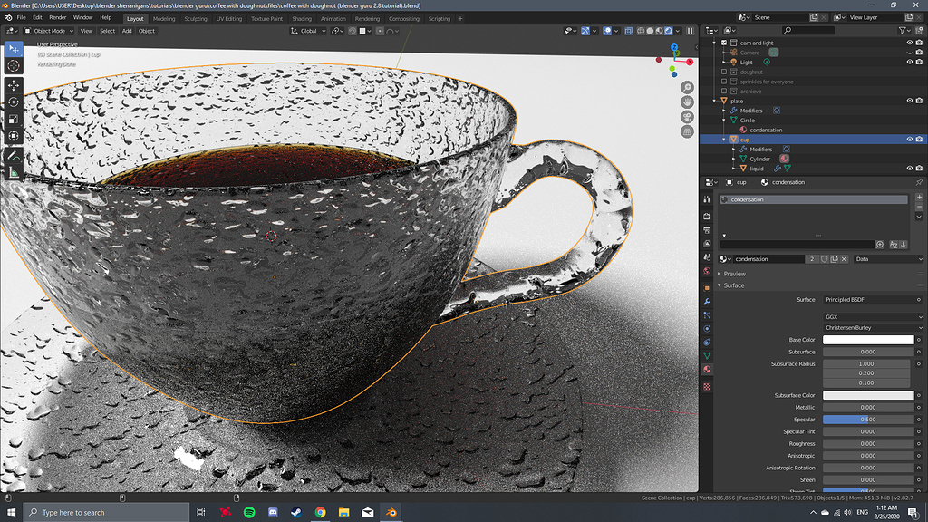Texture Help - Coffee Liquid - Materials and Textures - Blender Artists  Community