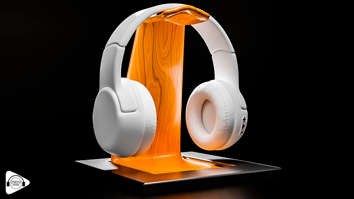 HEADPHONES ON STAND_blenderartists