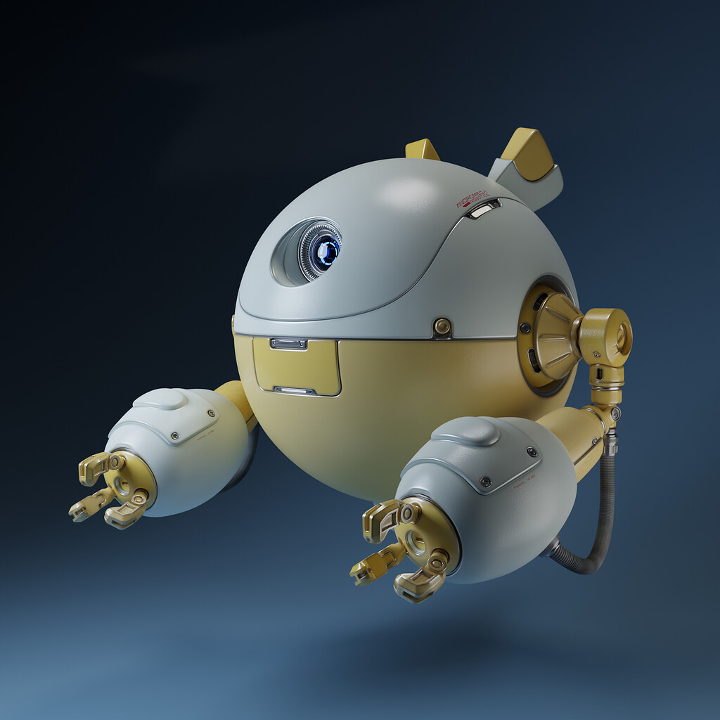 THICC robot (Design DCINoot) - Finished Projects - Blender Artists ...