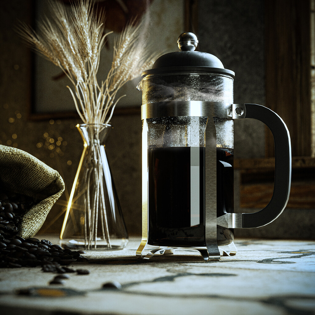 Coffee Kettle - Finished Projects - Blender Artists Community