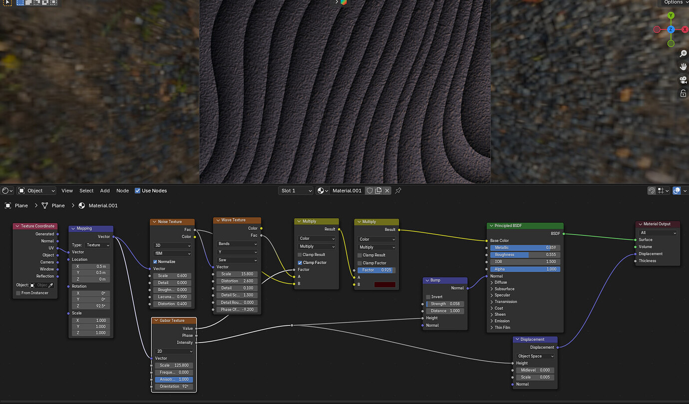 Chaotic Ribbed Wave Effect - Materials and Textures - Blender Artists ...