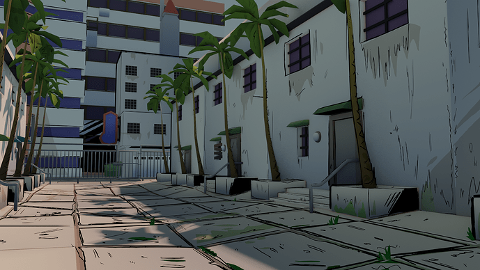 front door test render