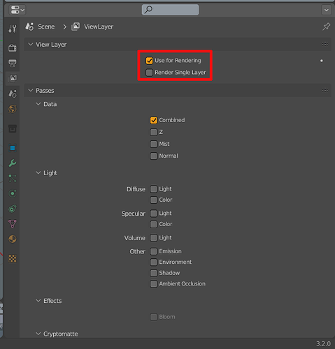 Keyframing and completely disabling rendering per scene layer or view ...