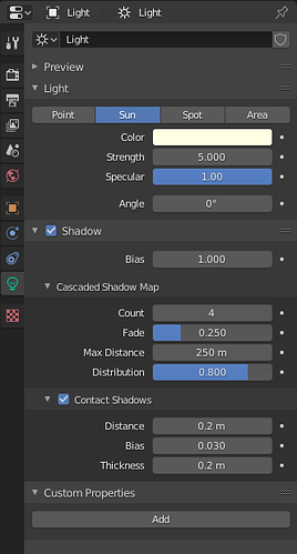 Light Settings