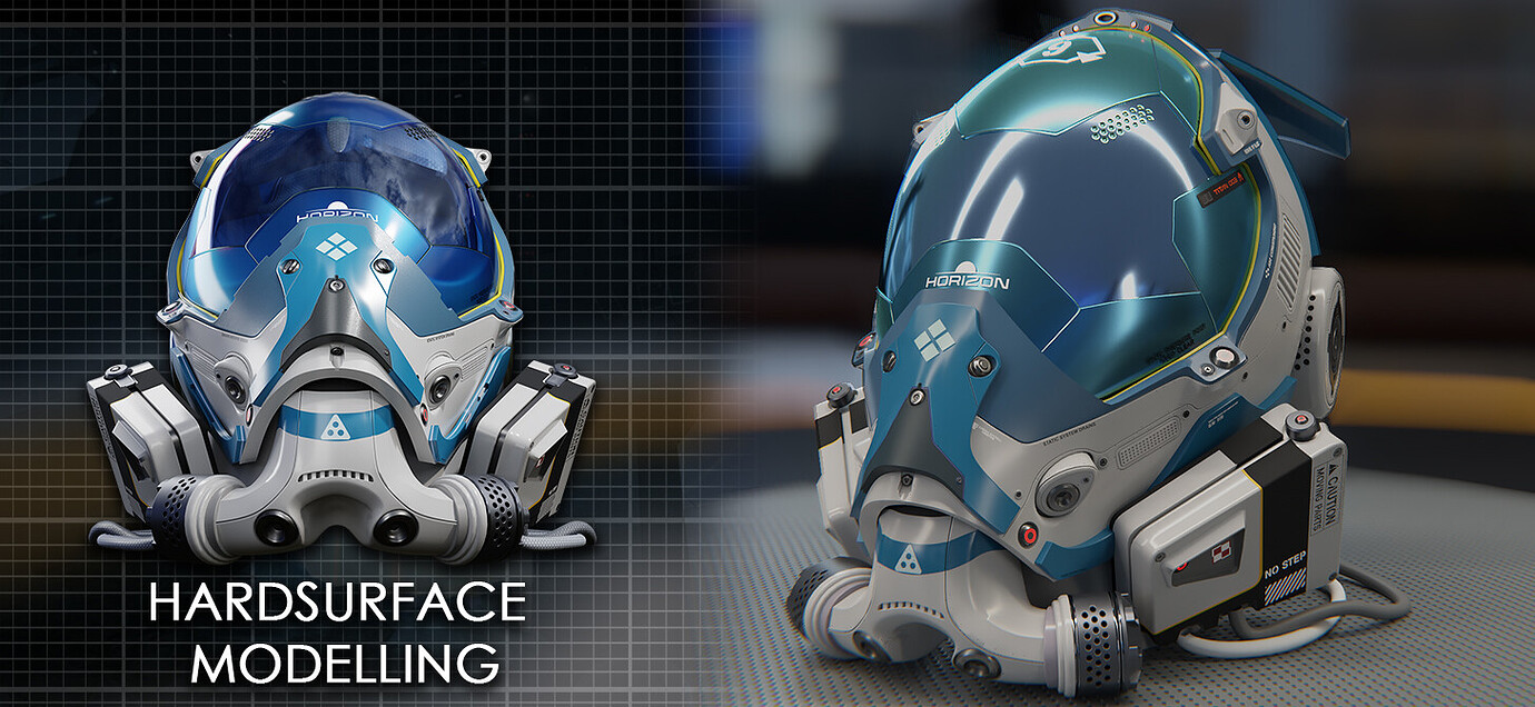 Helmet Finished Projects Blender Artists Community