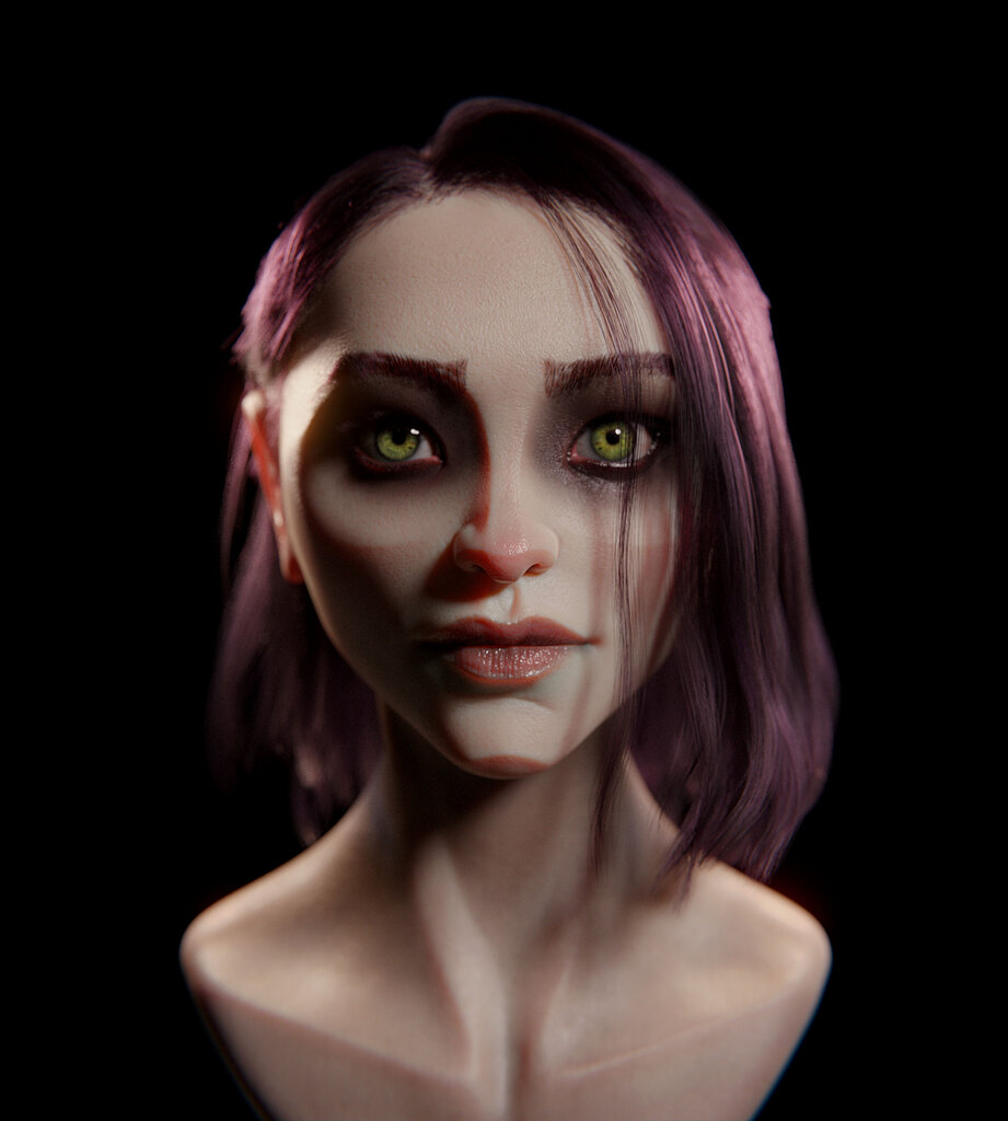 Stylized model with realistic materials, is it uncanny? (WIP) - Focused ...