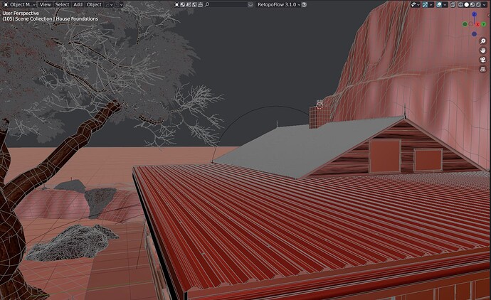 Screenshot Blender Roof Topr