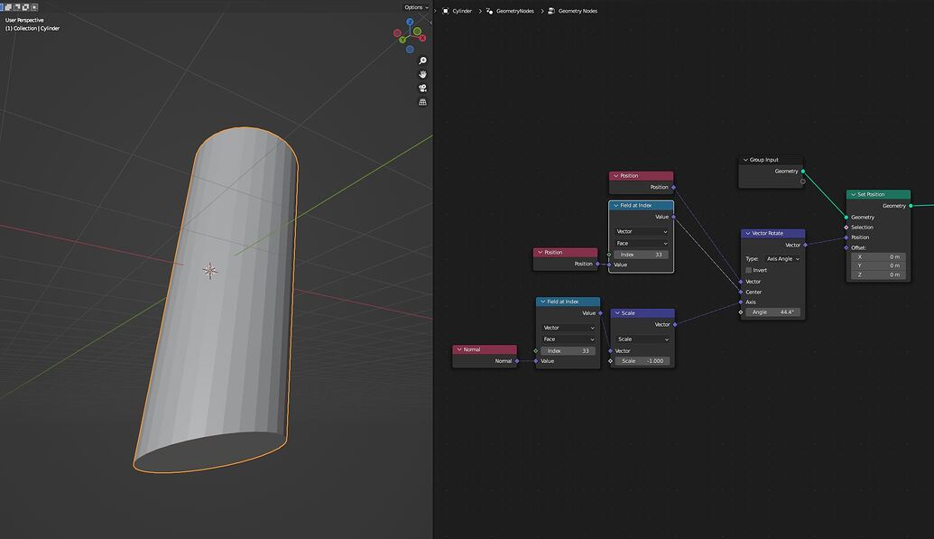 How do I rotate an object around local axis in Geo Nodes? - Animation ...