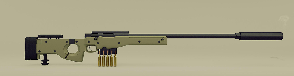 Accuracy International's L115A3 sniper rifle does it again – six