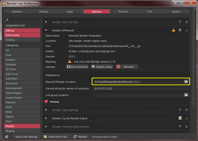 Exporter addon for Maxwell Render - Page 28 - Released Scripts and ...