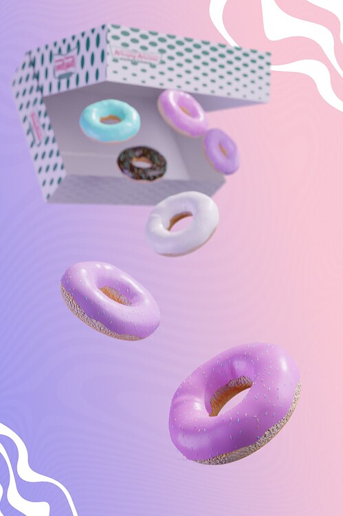 donut blender cycles render