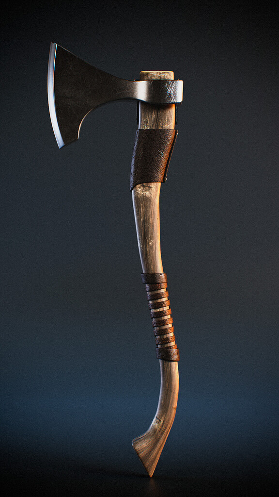 Axe study - Finished Projects - Blender Artists Community