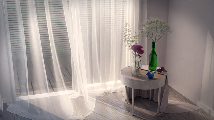 Interior Animation - Cloth and Fluid simulation - Finished Projects ...