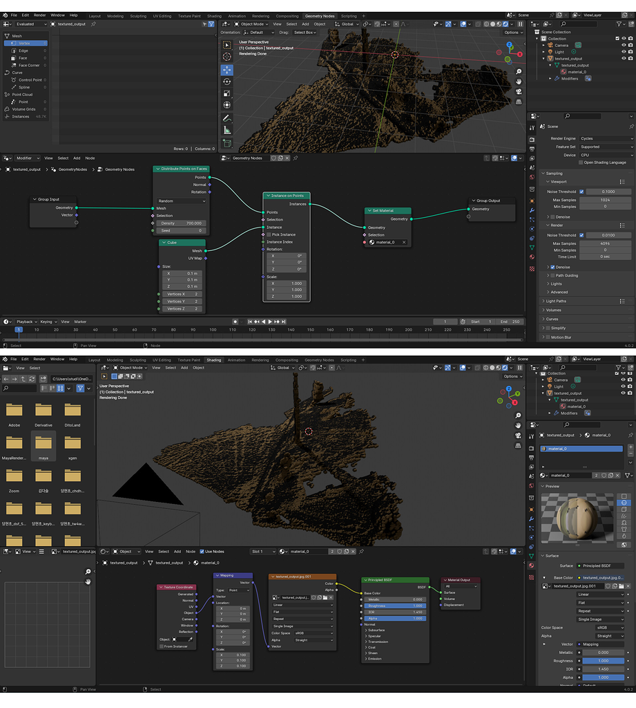 Geometry Nodes Help Needed...T.T - Materials and Textures - Blender ...