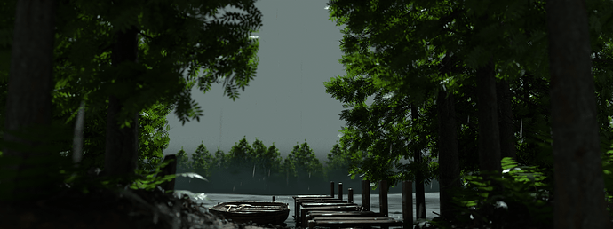 rains