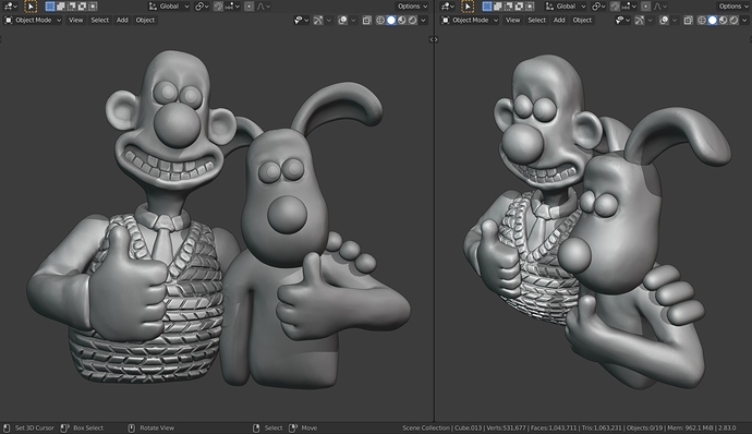 Wallace And Gromit Viewport