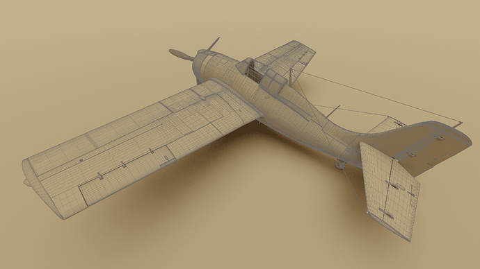 F4F Wildcat (1940 - 1945) - Finished Projects - Blender Artists Community