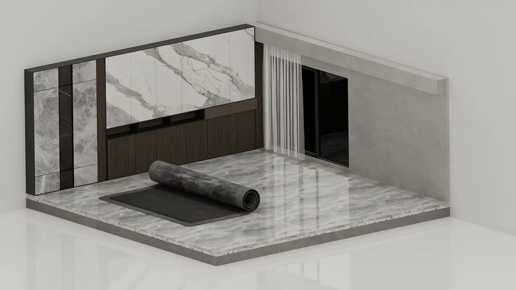 Dynamic Interior Assembly Animation | Isometric Living Room ...