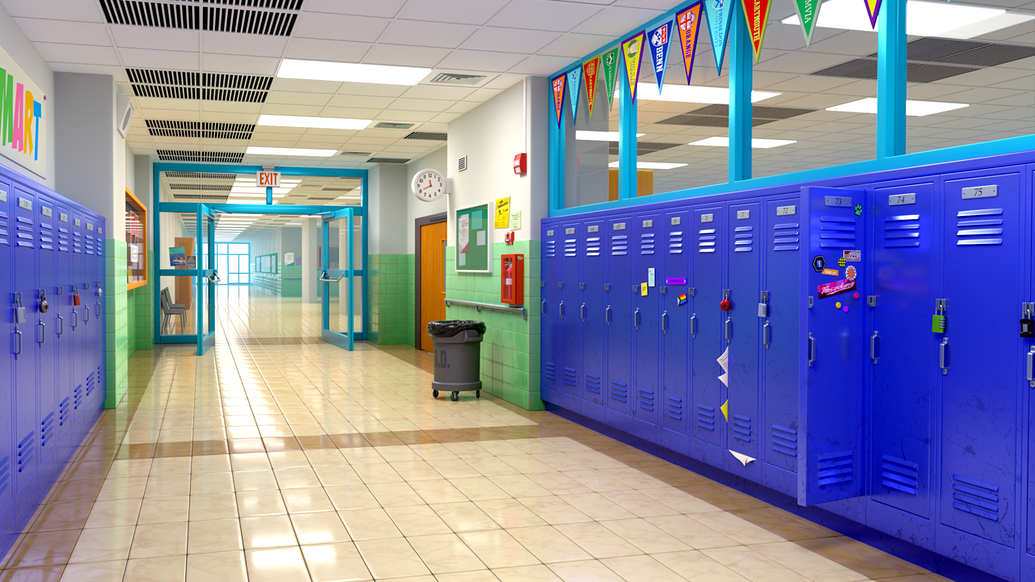 School Hallway Finished Projects Blender Artists Community   E4f3aa9681cb6d366801d3d9c07b83d1db5a0d05 2 1035x582 