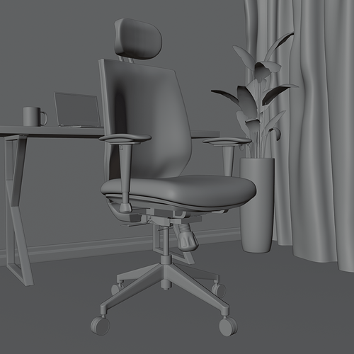 silla render 7