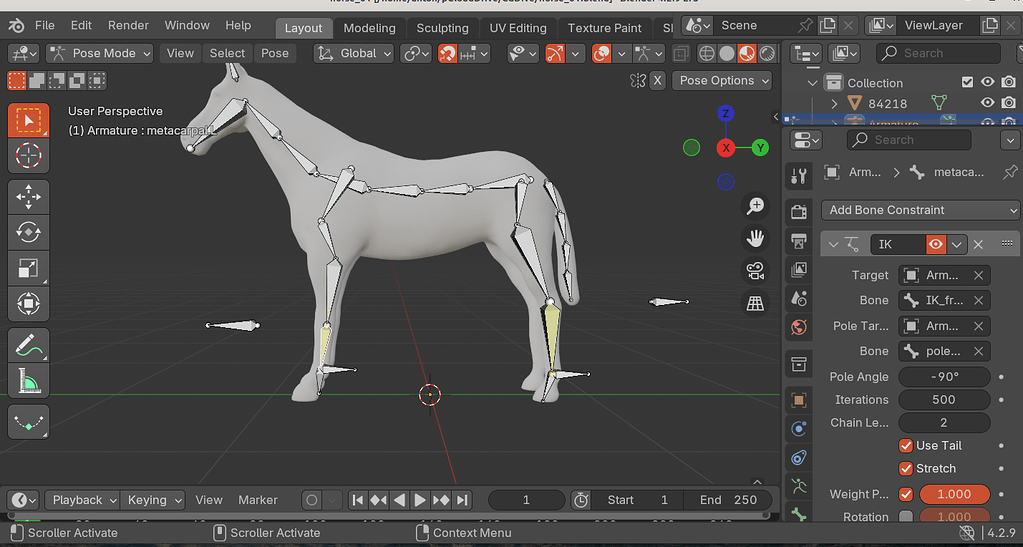 IK front rig horse - Animation and Rigging - Blender Artists Community