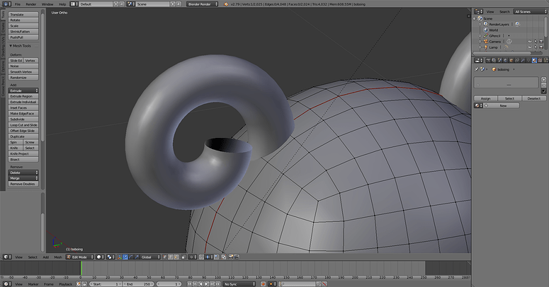 Help joining two meshes together - Modeling - Blender Artists Community