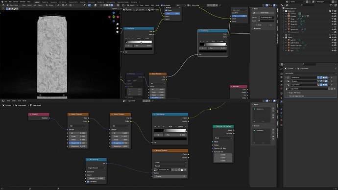 Transfer texture data from shader editor to geometry nodes - Materials ...