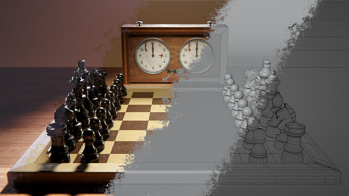 Chessgame_ready for a game_Viewport_Split4